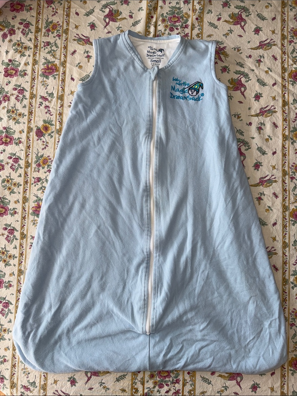 Magic Dream Sack Light Blue Baby Sleep Sack - Small 6-12 months